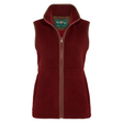 Alan Paine Aylsham Ladies Fleece Gilet #colour_bloodstone