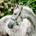 Horseware Ireland Signature Braided Headcollar #colour_brown-navy-blue-haze
