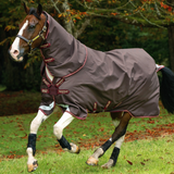 Horseware Ireland Amigo Bravo 12 Original 150g Turnout Hood #colour_brown-gold-red