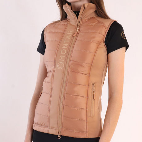 Montar Emma Ladies Quilted Body Warmer #colour_moonston