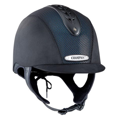 Champion Revolve X-Air Nova Peaked Helmet #colour_black-teal