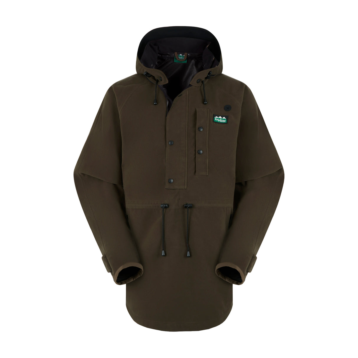 Ridgeline Men's Monsoon Classic Smock #colour_deep-forest