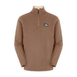 Ridgeline Mens Narvik Fleece #colour_light-bark-bark