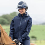 EQUIDRY Women's Nimbus Pack Away Jacket #colour_navy