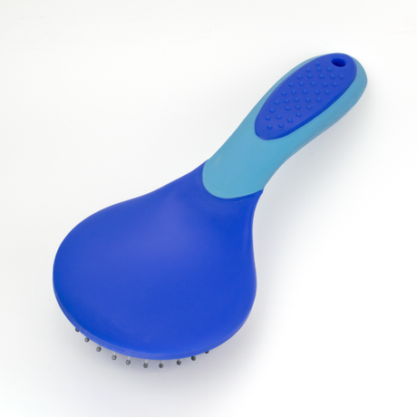 GS Equestrian & Country Plastic Mane & Tail Brush #colour_blue
