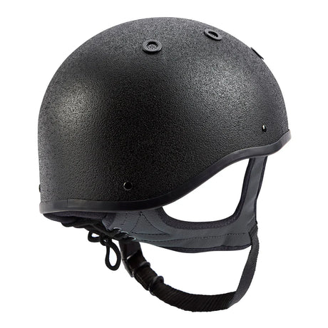 Champion Oval Pro-Lite 2 Jockey Helmet #colour_black