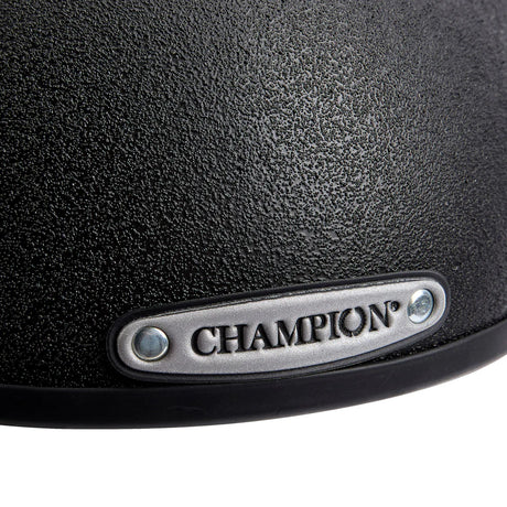 Champion Oval Pro-Lite 2 Jockey Helmet #colour_black