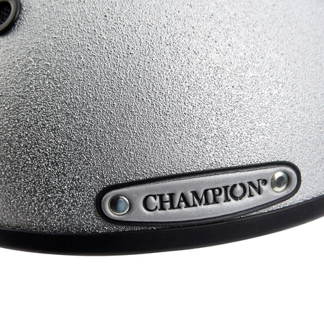 Champion Oval Pro-Lite 2 Jockey Helmet #colour_platinum