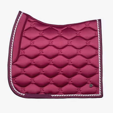 PS of Sweden Ruby Wine Signature Dressage Saddle Pad #colour_ruby-wine
