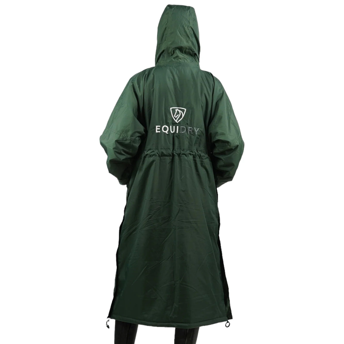 EQUIDRY Women's Thin Fleece Evolution  #colour_black-forest-green