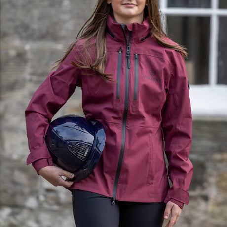 EQUIDRY Girl's Varsha Jacket  #colour_plum