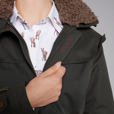 Toggi Portobello Waterproof Coat #colour_dark-green