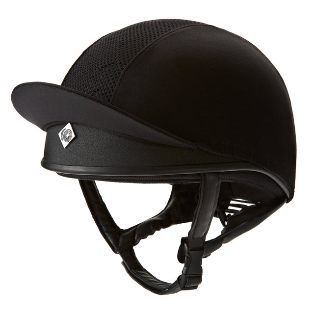 Charles Owen Pro II Plus Skull Riding Hat #colour_black