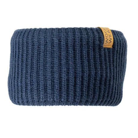 Woof Wear Ribbed Headband #colour_navy