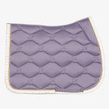 PS of Sweden Lavender Grey Ruffle Pearl Jump Saddle Pad