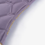 PS of Sweden Lavender Grey Ruffle Pearl Dressage Saddle Pad