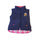 British Country Collection Three Fat Ponies Childrens Gilet #colour_navy