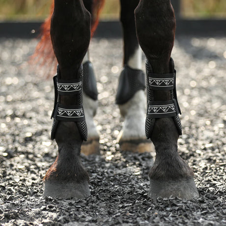 Equilibrium Tri-Zone Open Fronted Boots #colour_black