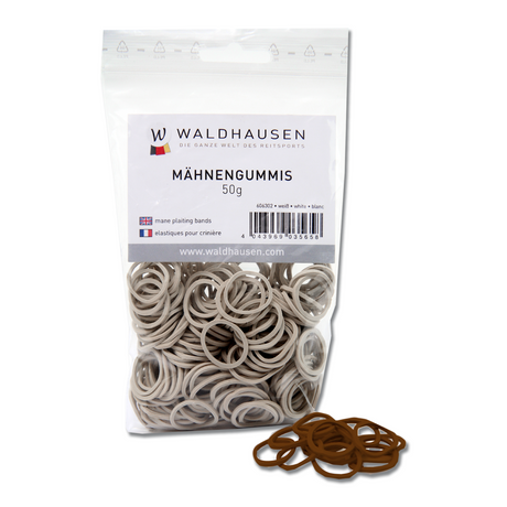 Waldhausen Good Quality Plaiting Bands #colour_brown
