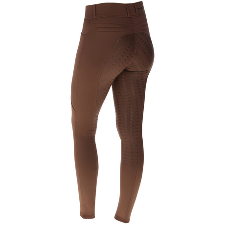 Covalliero Children's Riding Tights #colour_oak-brown