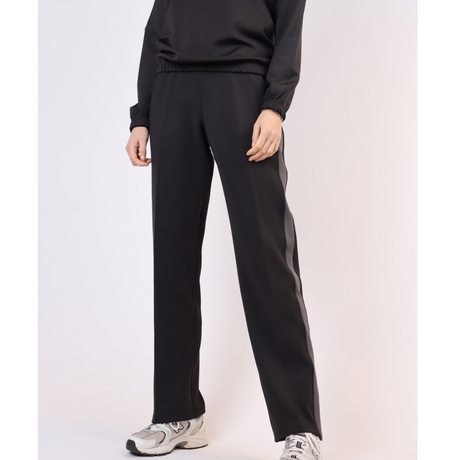 Montar Sweat Pants With Contrast Panel #colour_black