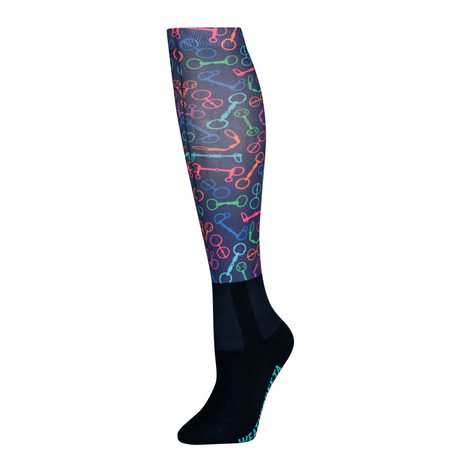 Weatherbeeta Prime Stocking Socks Adults #colour_bit-print