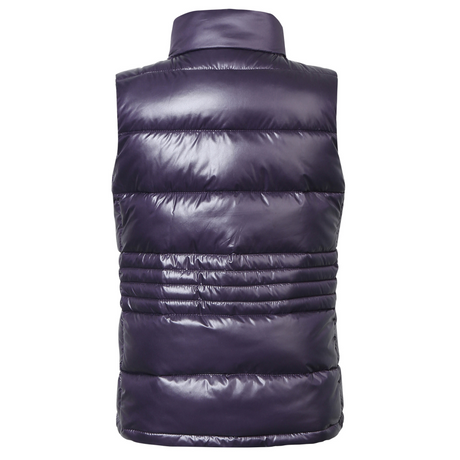 Covalliero Childrens Quilted Gilet #colour_mahagonie