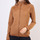Montar Liza Hoody With Rosegold Crystals Full Zip #colour_toffee