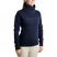 Montar MoNaja High Collar Sweatshirt with Gun Metal Crystal Logo #colour_navy