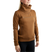 Montar MoNaja High Collar Sweatshirt with Gun Metal Crystal Logo #colour_toffee