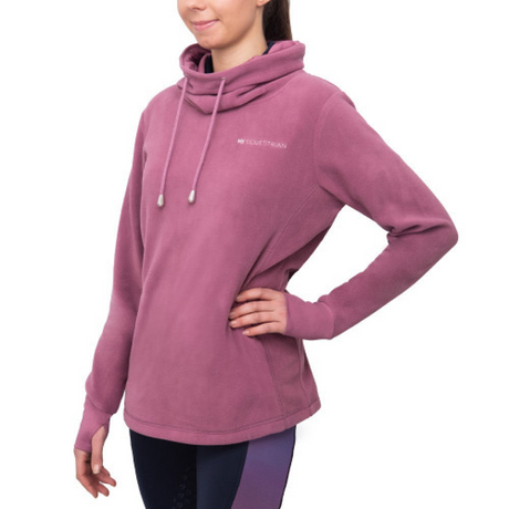 Hy Equestrian Synergy Ladies Cowl Neck Top #colour_grape