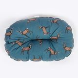 Danish Design Woodland Stag Deep Filled Quilted Mattress #colour_blue