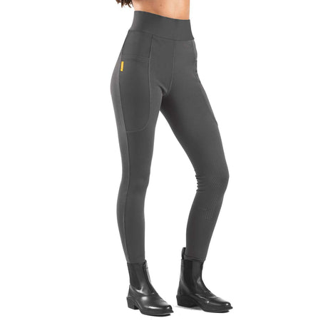 Whitaker Alderley Childrens Riding Tights #colour_grey