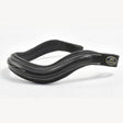 Whitaker Raised Squared Curved Browband #colour_black