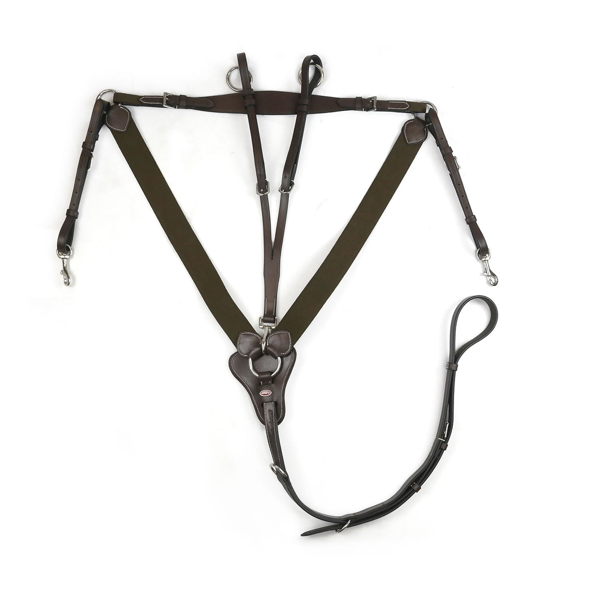 Whitaker Eastwood Elasticated Breastplate #colour_havana