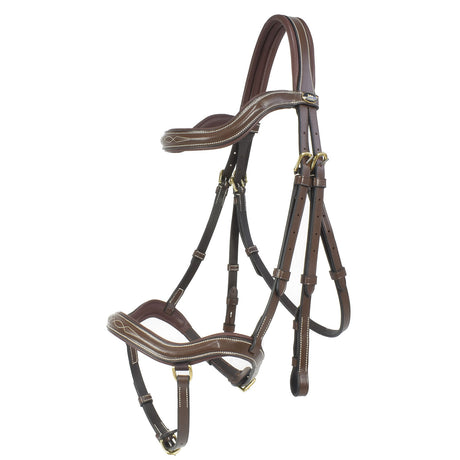 Whitaker Stockholm Anatomic Bridle #colour_havana