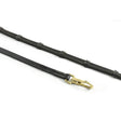 Whitaker Snap Clip 9-Loop Reins #colour_black