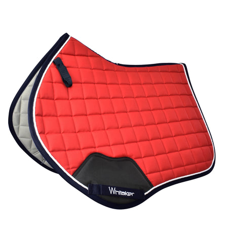 Whitaker Club Close Contact Saddle Pad #colour_red