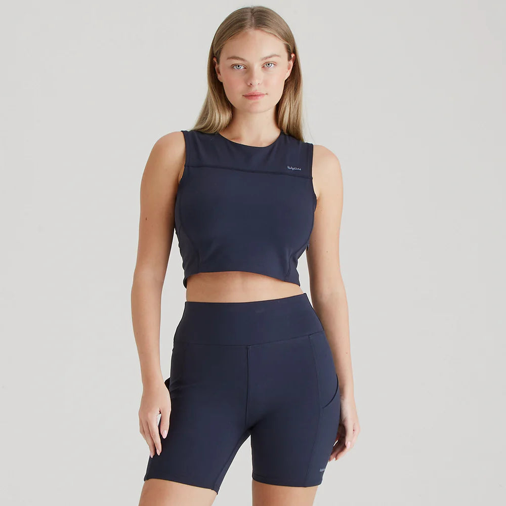 Ridgeline Womens Infinity Shorts #colour_navy