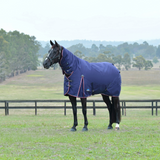 Weatherbeeta Comfitec Essential 360G Combo Turnout #colour_navy-burgundy