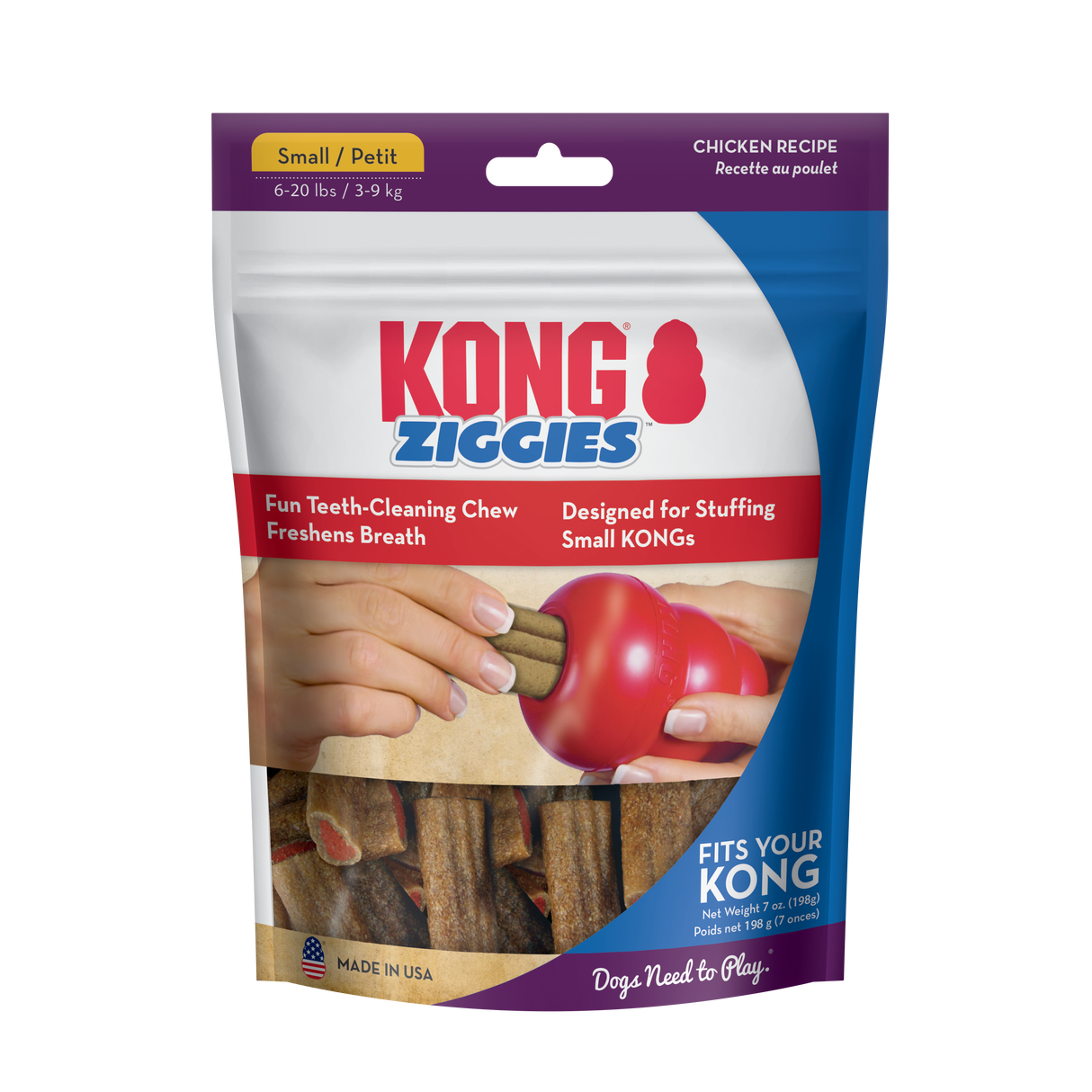 KONG Ziggies Enhanced Chews #size_s