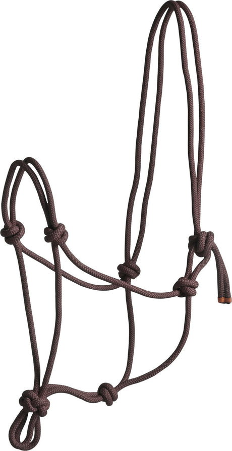 Norton First Rope Headcollar #colour_brown