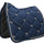 Back On Track Night Collection Dressage Saddle Pad #colour_blue