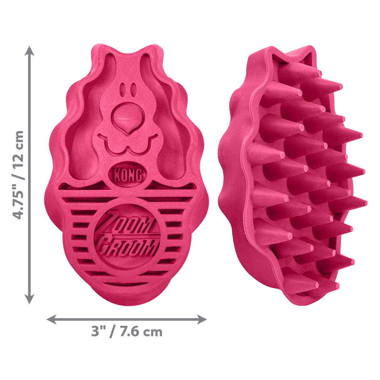 KONG ZoomGroom #colour_raspberry