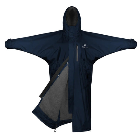 EQUIDRY Women's Thick Fleece Evolution #colour_navy-grey