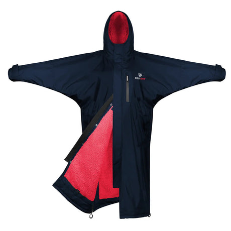 EQUIDRY Women's Thick Fleece Evolution #colour_navy-raspberry