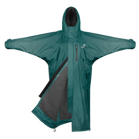 EQUIDRY Women's Thick Fleece Evolution #colour_teal-grey