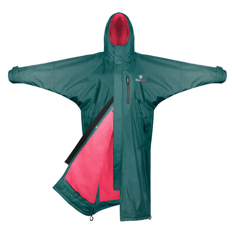 EQUIDRY Women's Thick Fleece Evolution #colour_teal-peacock-pink