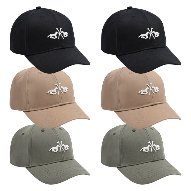 HV Polo Celia Baseball Cap - Pack of 6 #colour_black-multicolour