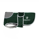 EQUIDRY Dog Coat #colour_black-forest-green-grey